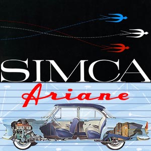 Simca Ariane, the most economical large Simca