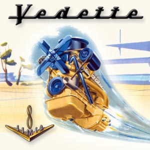 Vedette V8 flat head